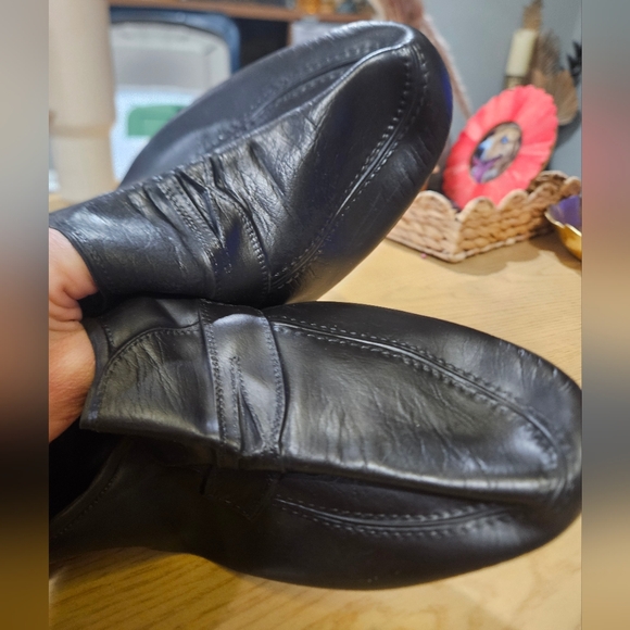 TOTES Men’s Rubber Loafer Overshoes Rain Galoshes Made in USA. Black. Size 11 - Picture 9 of 11